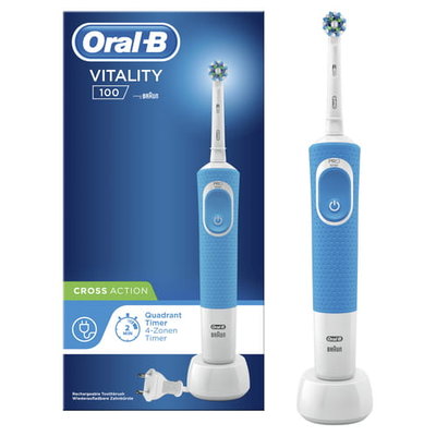 Cepillo Dental Oral-B Vitality 100 CrossAction Azul