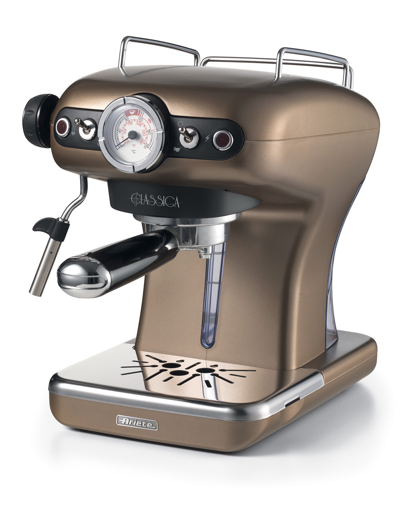 Cafetera Express Ariete 1389/16 Classica Bronce Minidomestic