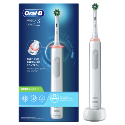 Cepillo Dental Oral-B PRO3 3000 Blanco