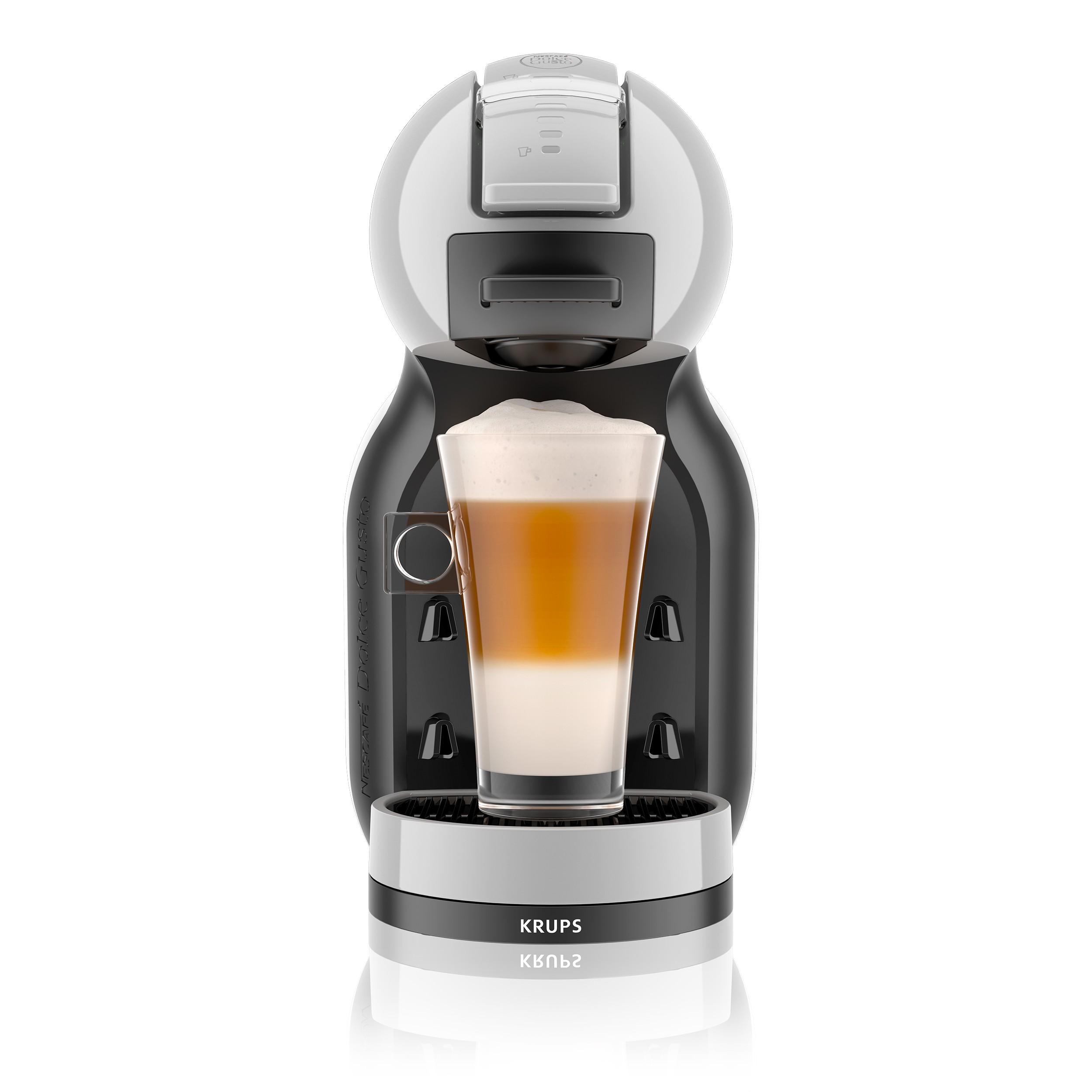 Krups Dolce Gusto Mini me Artic KP123B - Cafetera de cápsulas Nestlé Dolce  Gusto automática, 15 bares de presión, motor 1500 W con depósito 0.8 L,  para bebidas frías y calientes, gris y negro - PREYCA